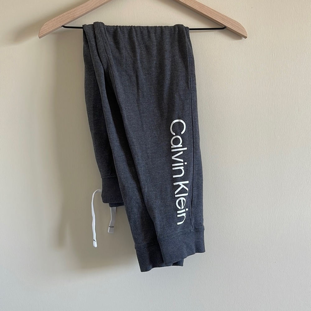 Calvin Klein joggers grey size small